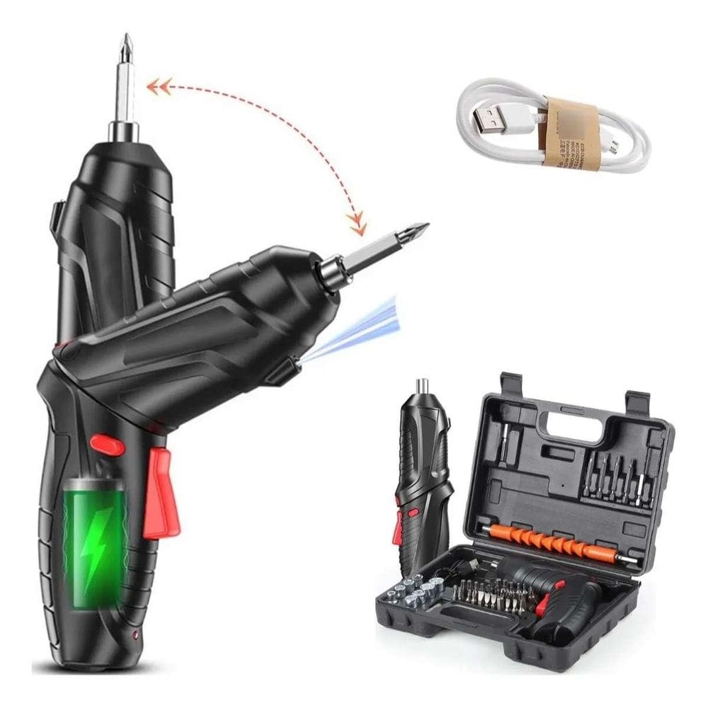 Parafusadeira Elétrica Recarregável Portátil Reparos