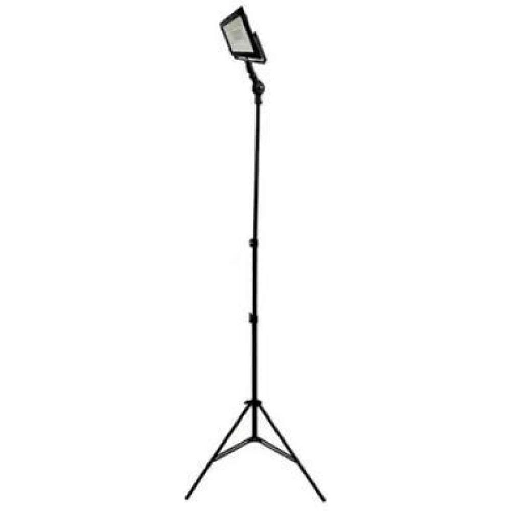 02 Tripé Reclinável Com Holofote 50W Refletor Iluminação Led