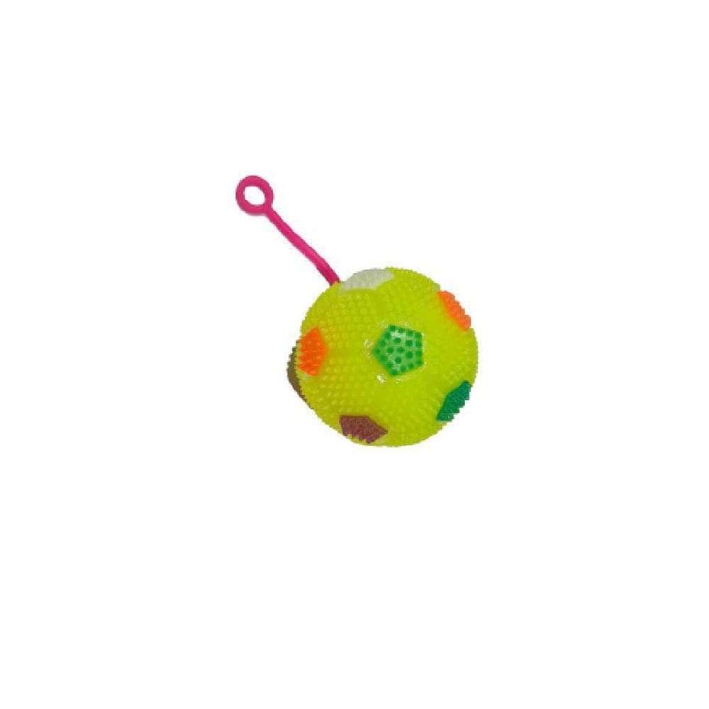 Bola Que Acende Led Em Formato De Futebol Divertida