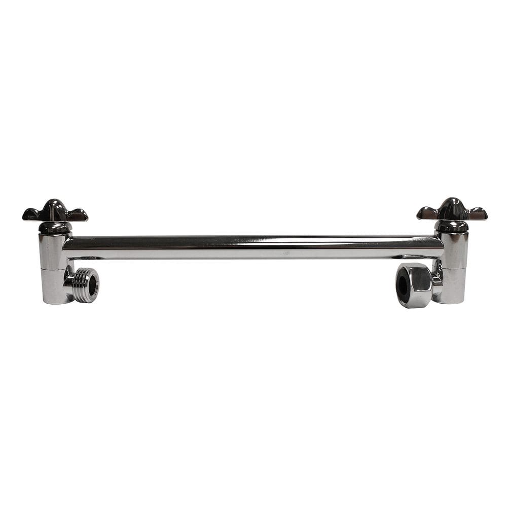 Braço de chuveiro Plumb Pak PP825-09 cromado ajustável
