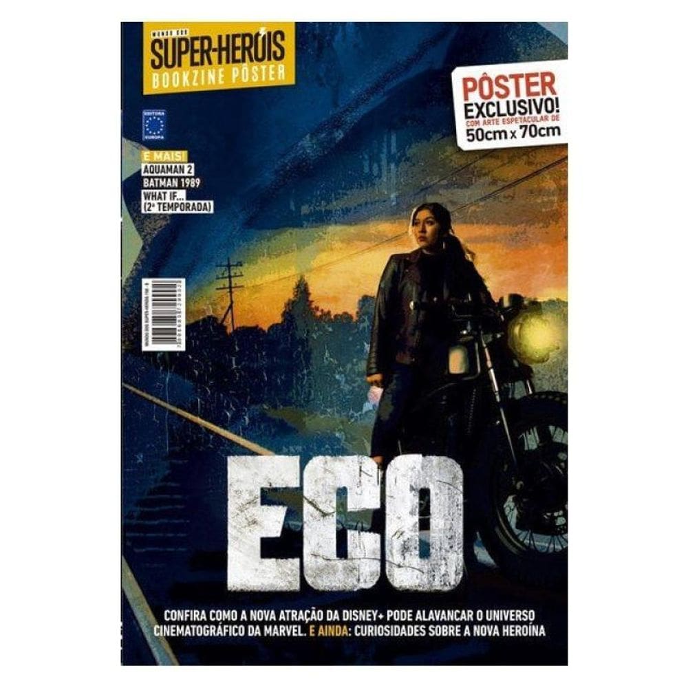 Superpôster Mundo Dos Super-Heróis - Eco