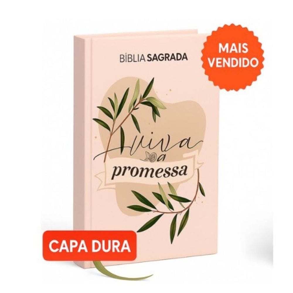 Bíblia Sagrada Arc Capa Dura | Palavras De Jesus Em Vermelho | Harpa Pentecostal | Mais De 1.100 Pro