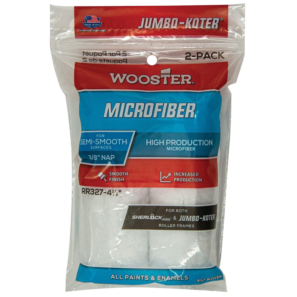 Rolo de pintura Wooster RR327-4.5 Microfibra