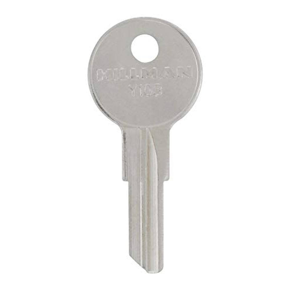 Chave Hillman Y-103 Yale Key Blank de face única