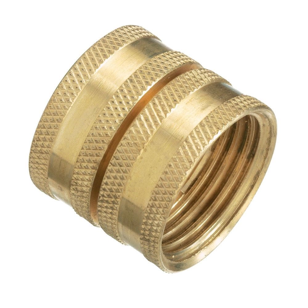 Adaptador de mangueira de jardim Plumb Pak PP850-69 Brass 3/4” FHT