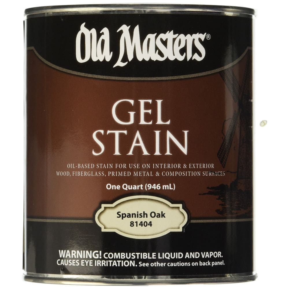 Gel Stain Old Masters Spanish Oak 946 ml para interior e exterior