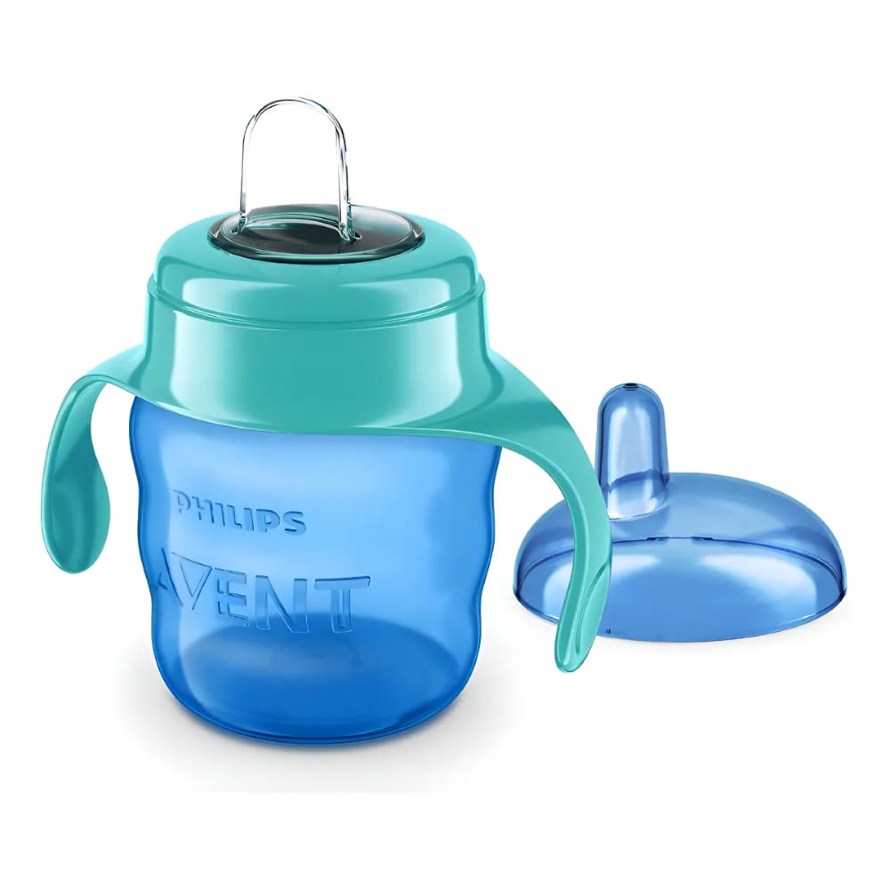 Copo De Treinamento Easy Sip Com Alça 200ml Bico Silicone Transição Bebê Avent Philips