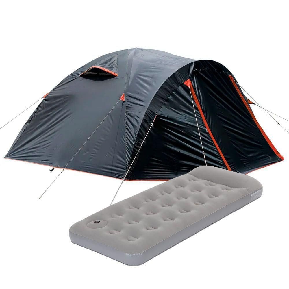 Kit Barraca Atacama 4 Pessoas + Colchão Solteiro Coleman