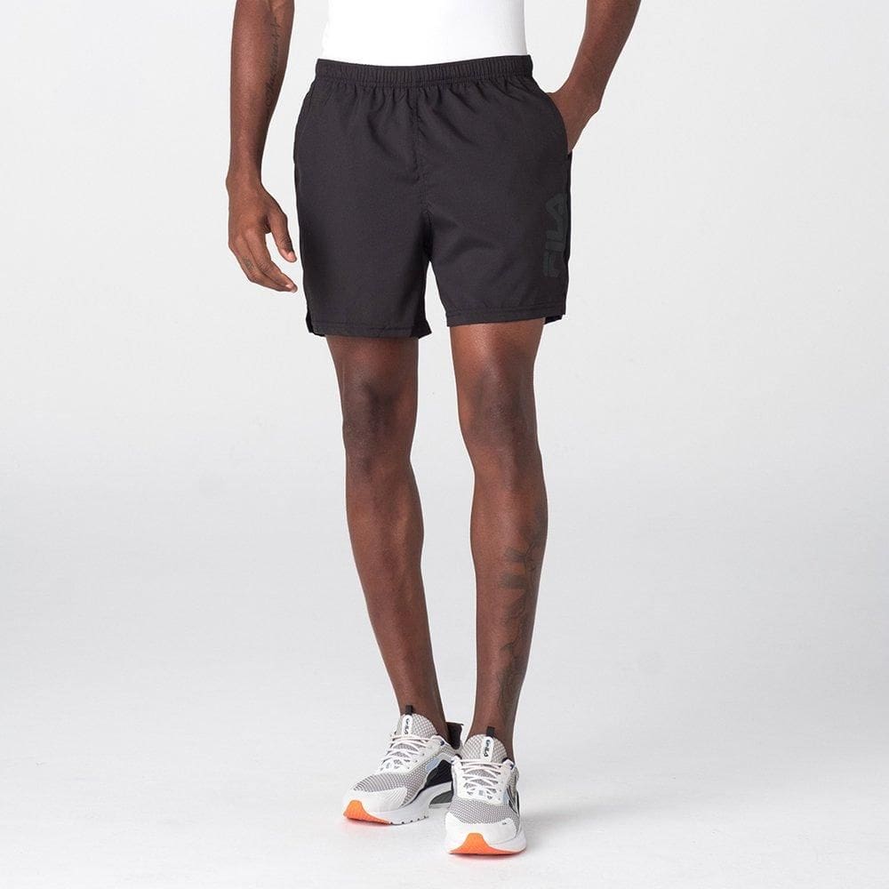 Short Fila Train 5 Preto - Masculino