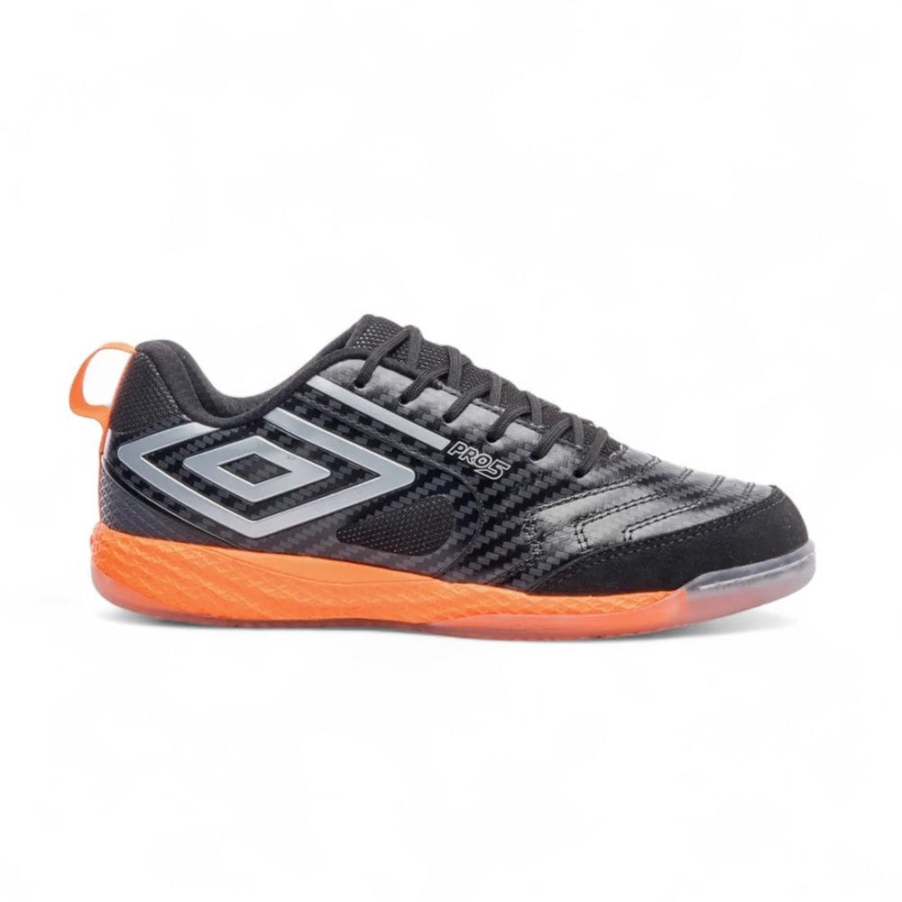Chuteira Umbro Pro 5 Bump Futsal Profissional Couro