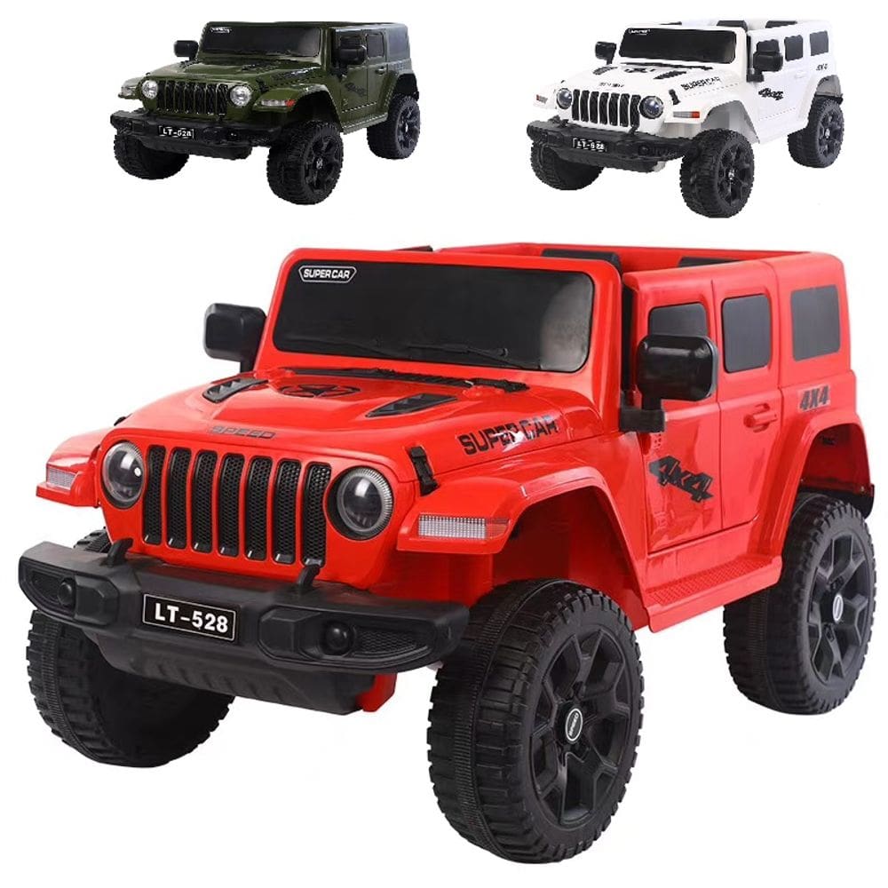 Carrinho Elétrico Infantil Jipe Off Road Com Controle Remoto Inbra