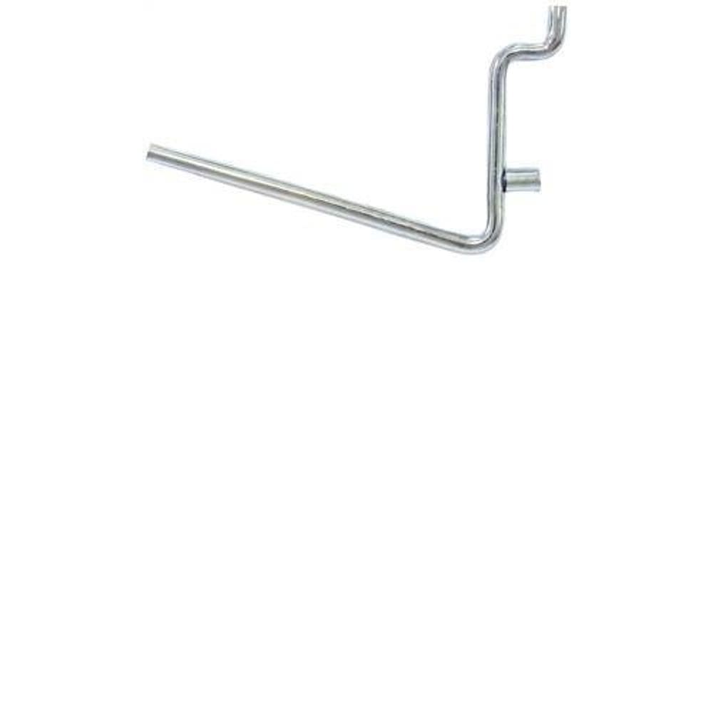Gancho de armazenamento Crawford Straight Peg, projeção de 6,5 cm