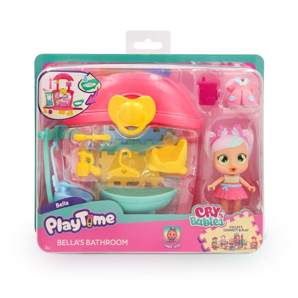 Boneca Cry Babies Playtime Banheiro da Bella Multikids - BR2467