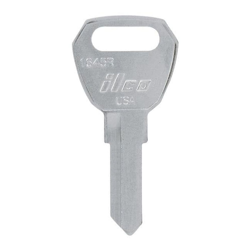 Universal Key Blank Hillman Traditional em latão de dupla face