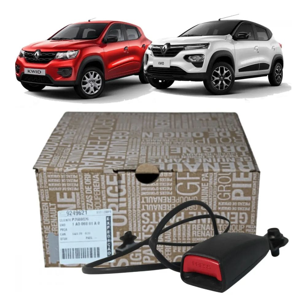 Renault Kwid Fecho Cinto Segurança Dianteiro Genuíno