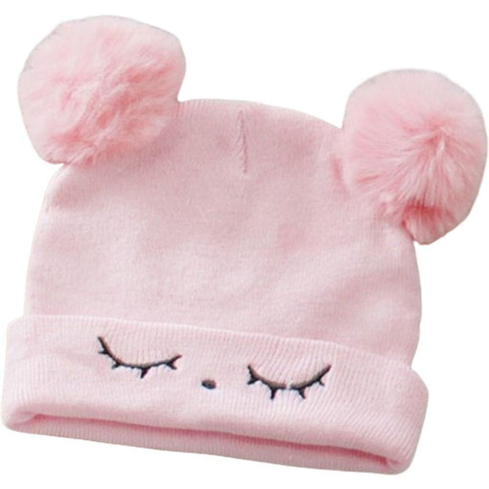 Gorro Funny Para Bebê 36cm A 48cm Rosa Claro