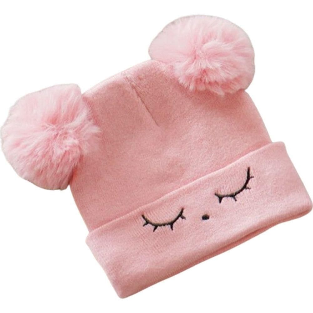 Gorro Funny Para Bebê 36cm A 48cm Rosa Velho