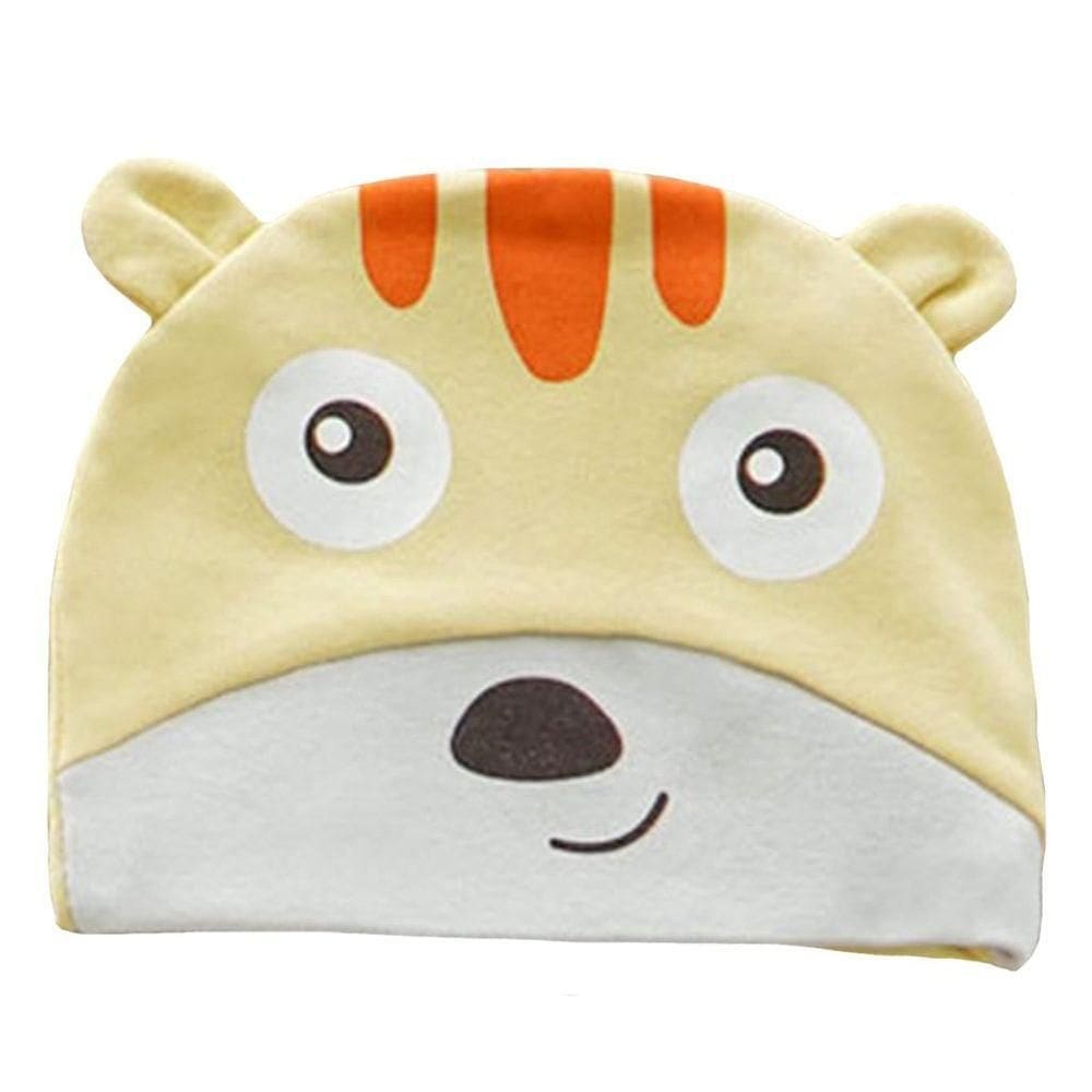 Gorro Fantasia Para Bebê 17x14cm Leão Amarelo