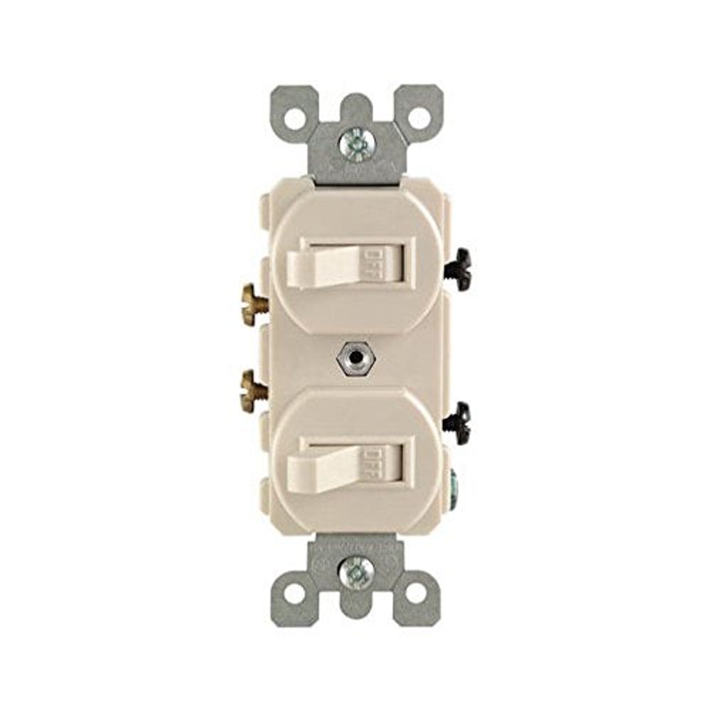 Interruptor Duplex 1P Cooper Wiring 15A 120/277V Light Ammond
