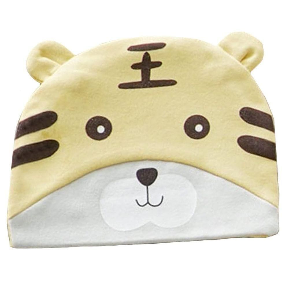 Gorro Fantasia Para Bebê 17x14cm Urso Amarelo