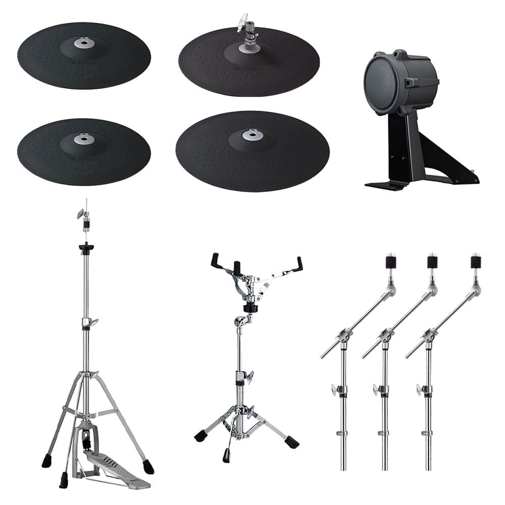 Conjunto de Ferragens e Pads DTC8 para Bateria Eletrônica DTX8 Yamaha