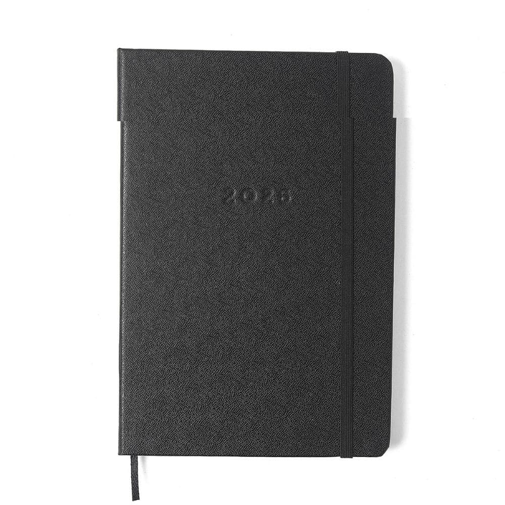 Agenda planner semanal 14x21 Clássica Preta 2026 Cicero