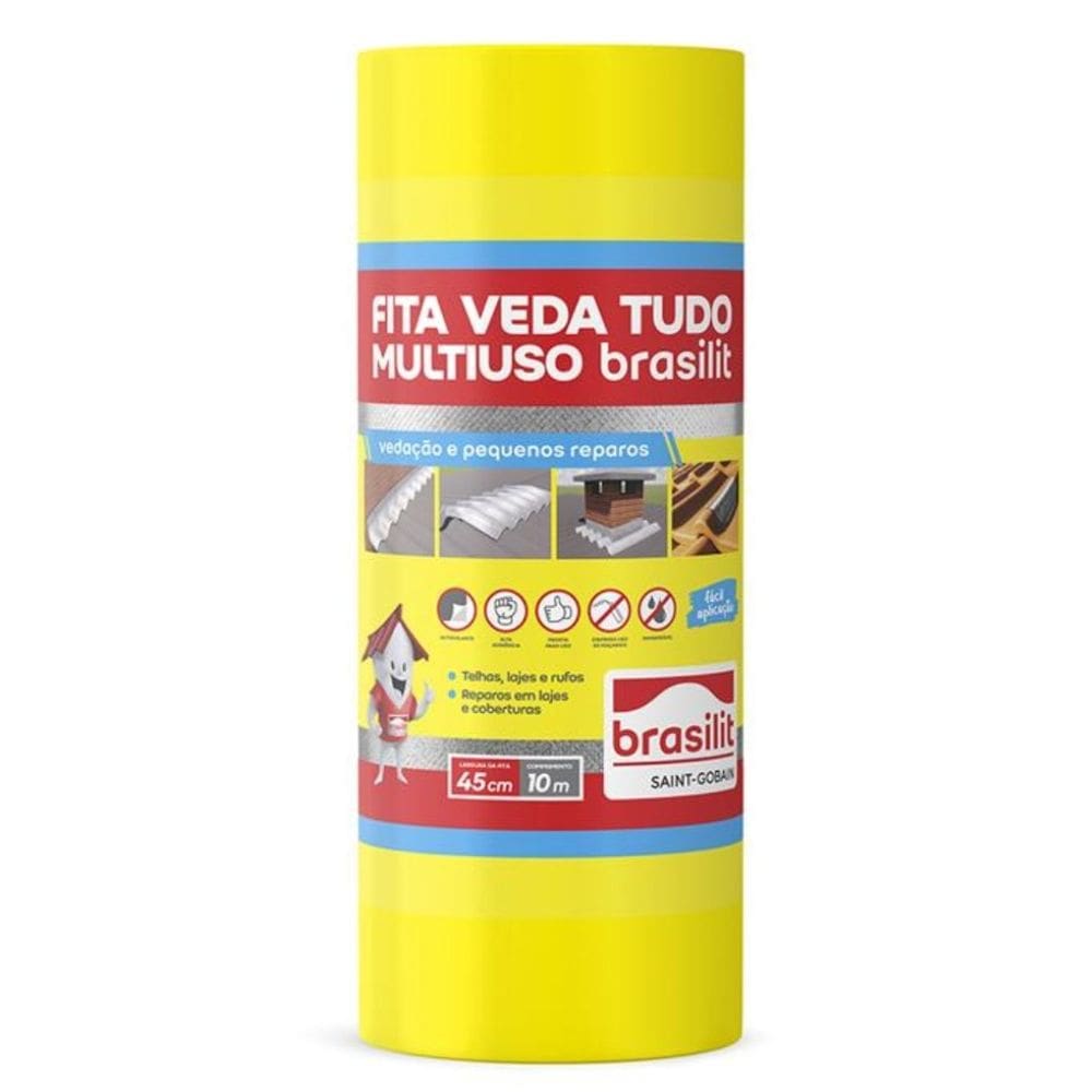 Fita Multiuso 45Cmx10M Brasilit