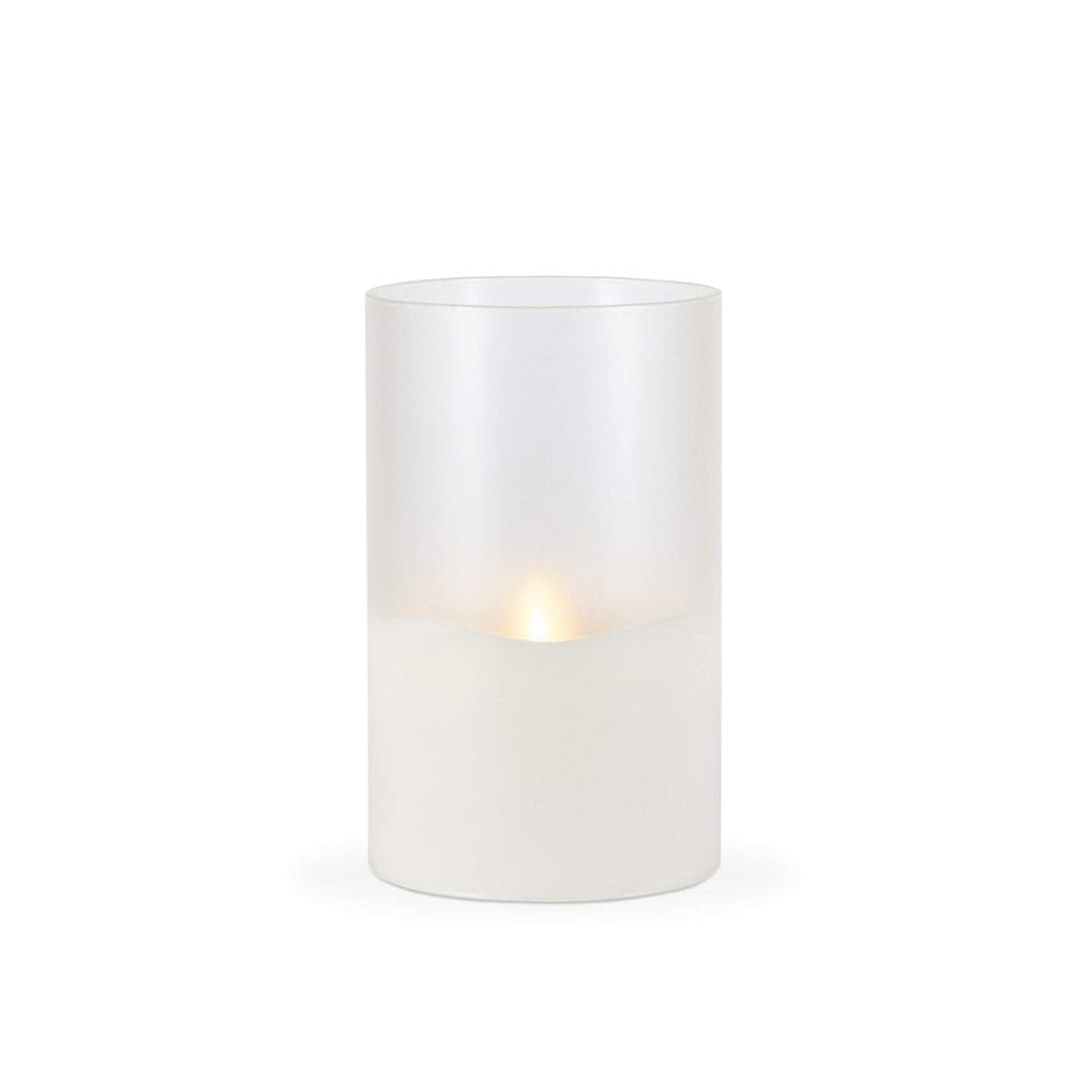 Vela Everlasting Glow 13 cm x 20 cm de vidro fosco Illumaflame