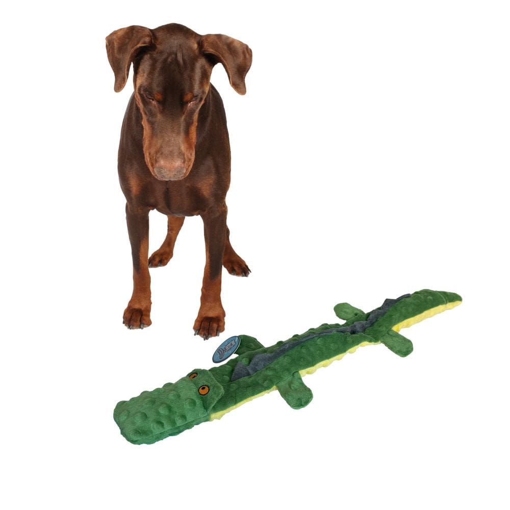 Brinquedo para cães SPOT Skinneeez Crocodile 61 cm Triple Squeak