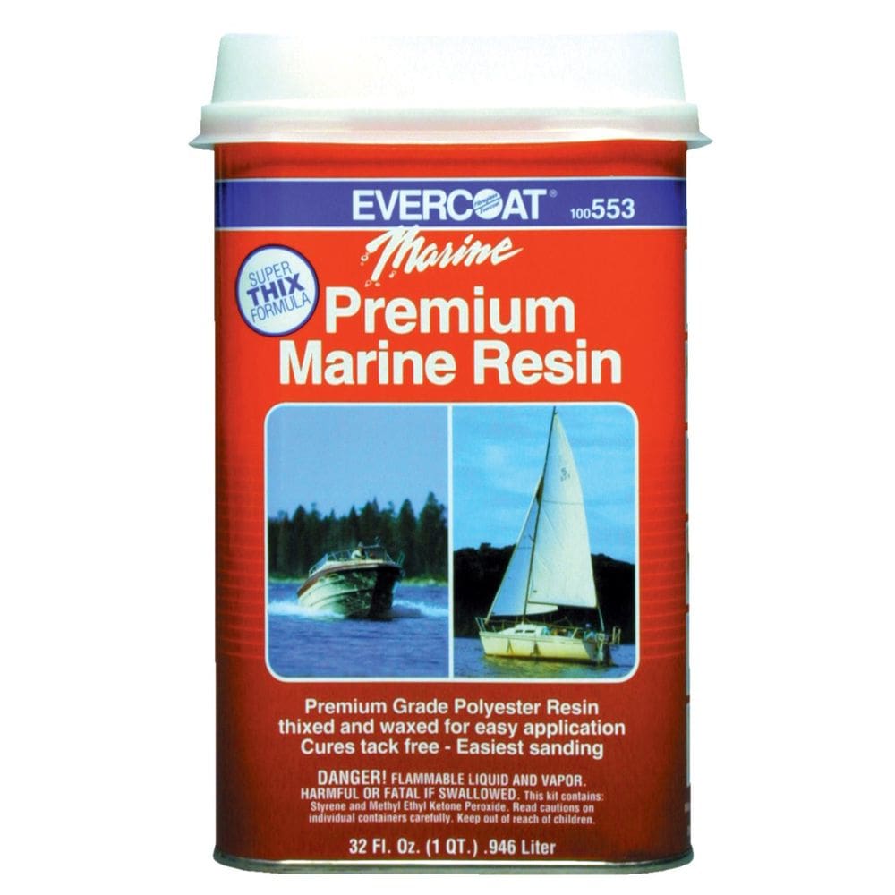 Resina marinha Evercoat Premium Poliéster 946 ml Quart