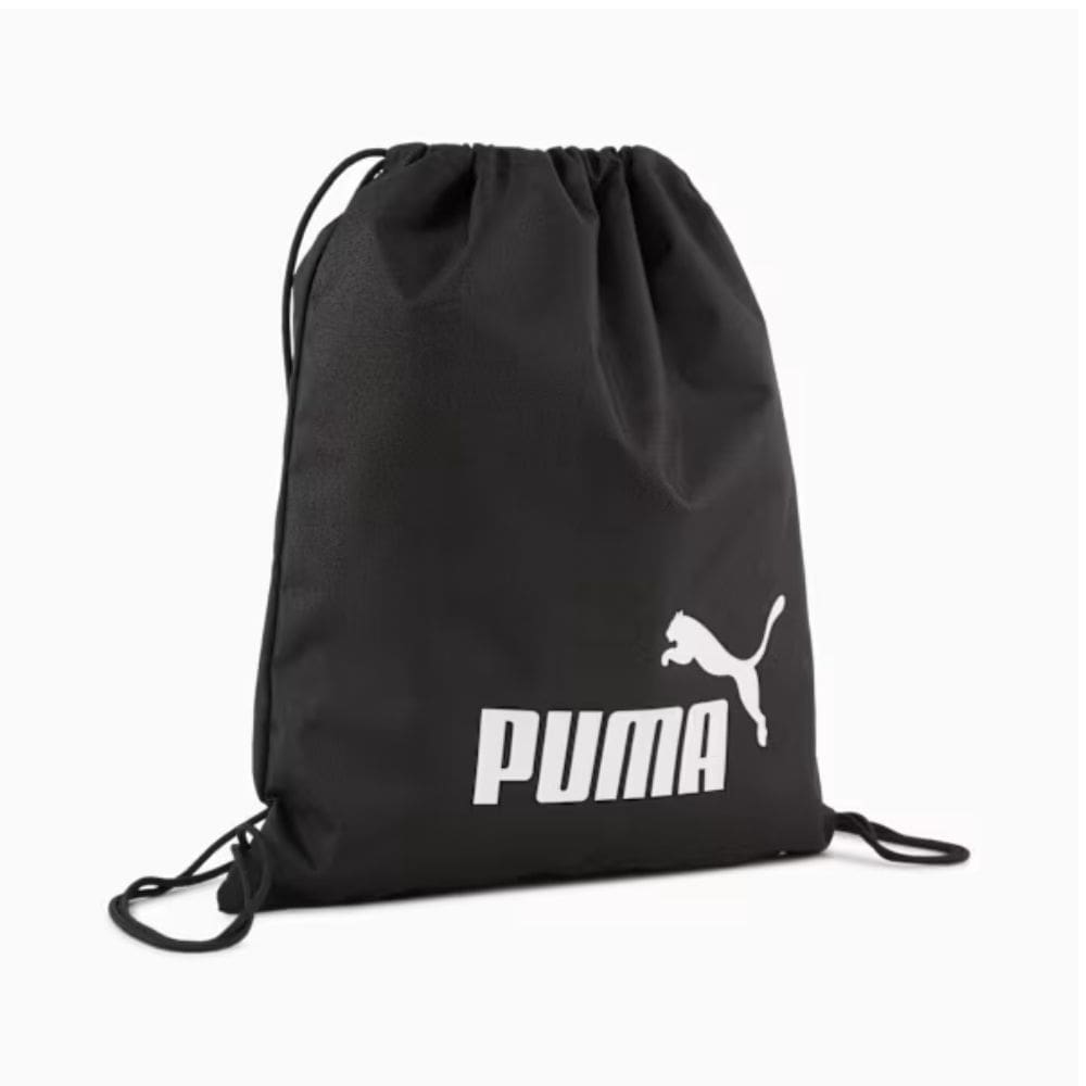 Bolsa Puma Phase Gym Sack Black-Unissex