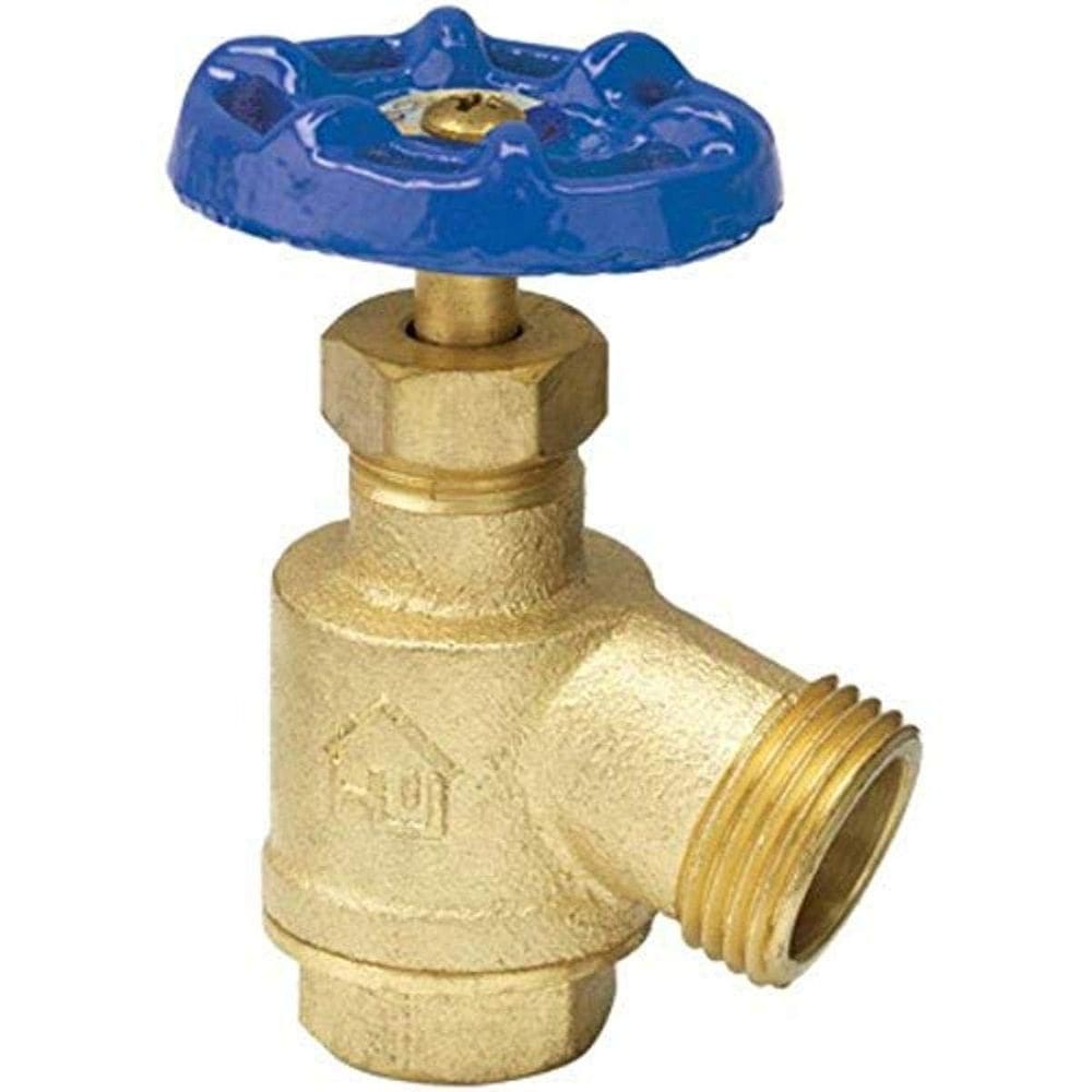 Válvula Homewerks VGRBNOB3B para Jardín con Rosca Hembra y Pico Curvado 1/2”