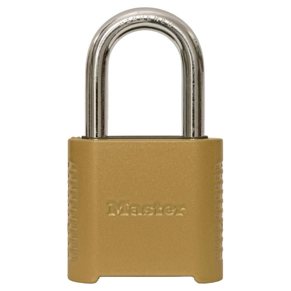 Cadeado Master Lock, combinação reinicializável em aço de 5 cm