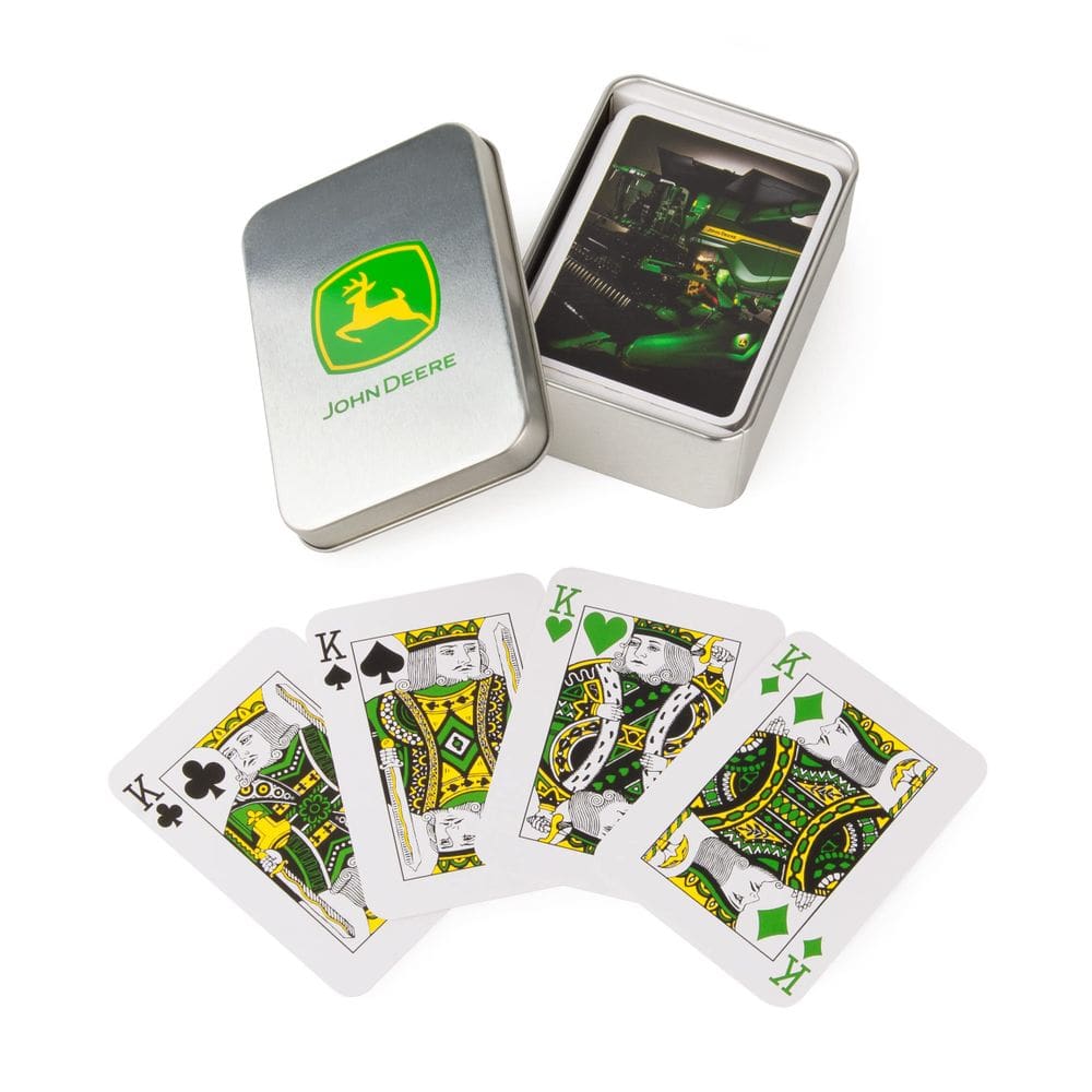 Cartas de baralho John Deere Collector`s Tin - 6+ Years