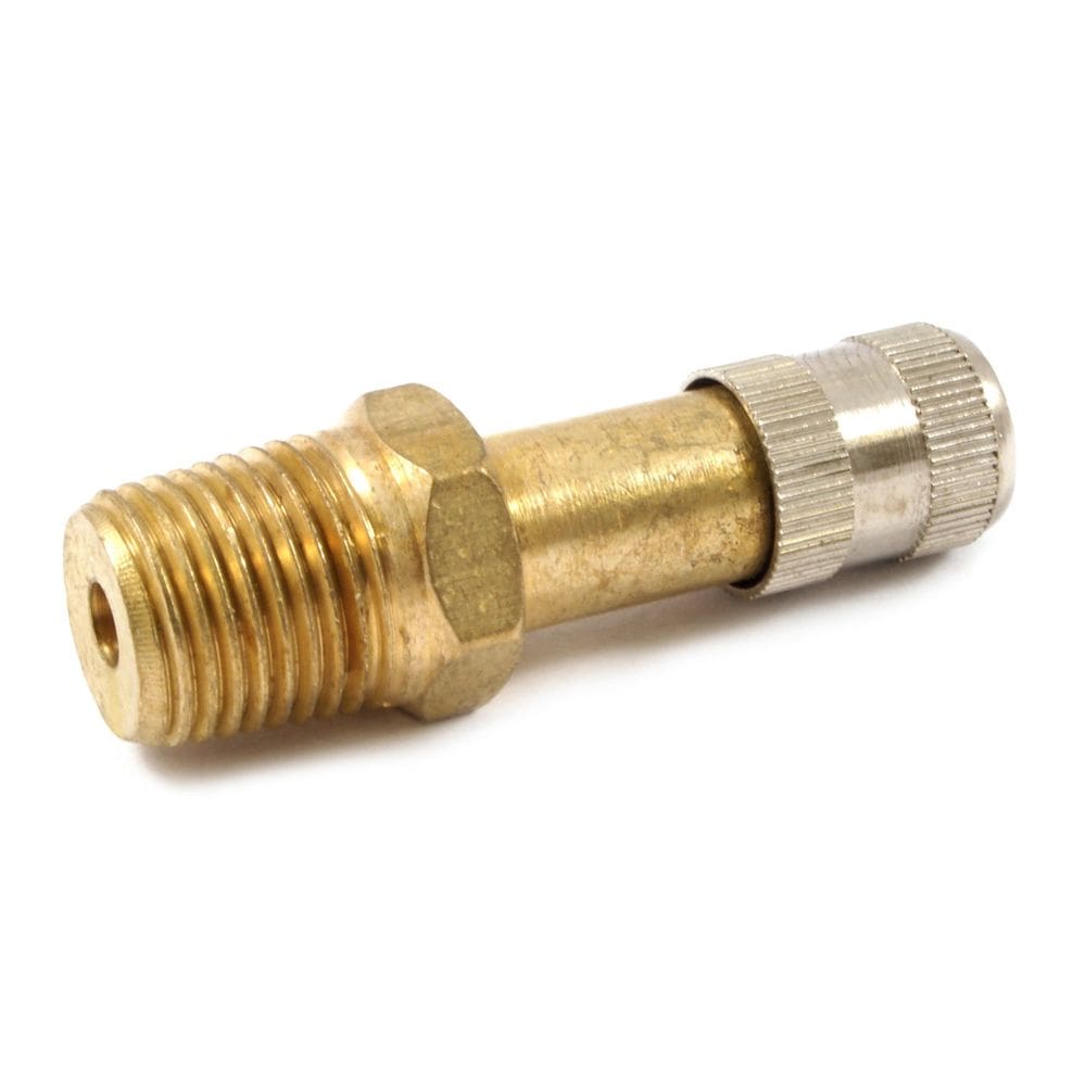 Válvula de tanque de ar Forney 75543 Schraeder Style 1/8” Male NPT