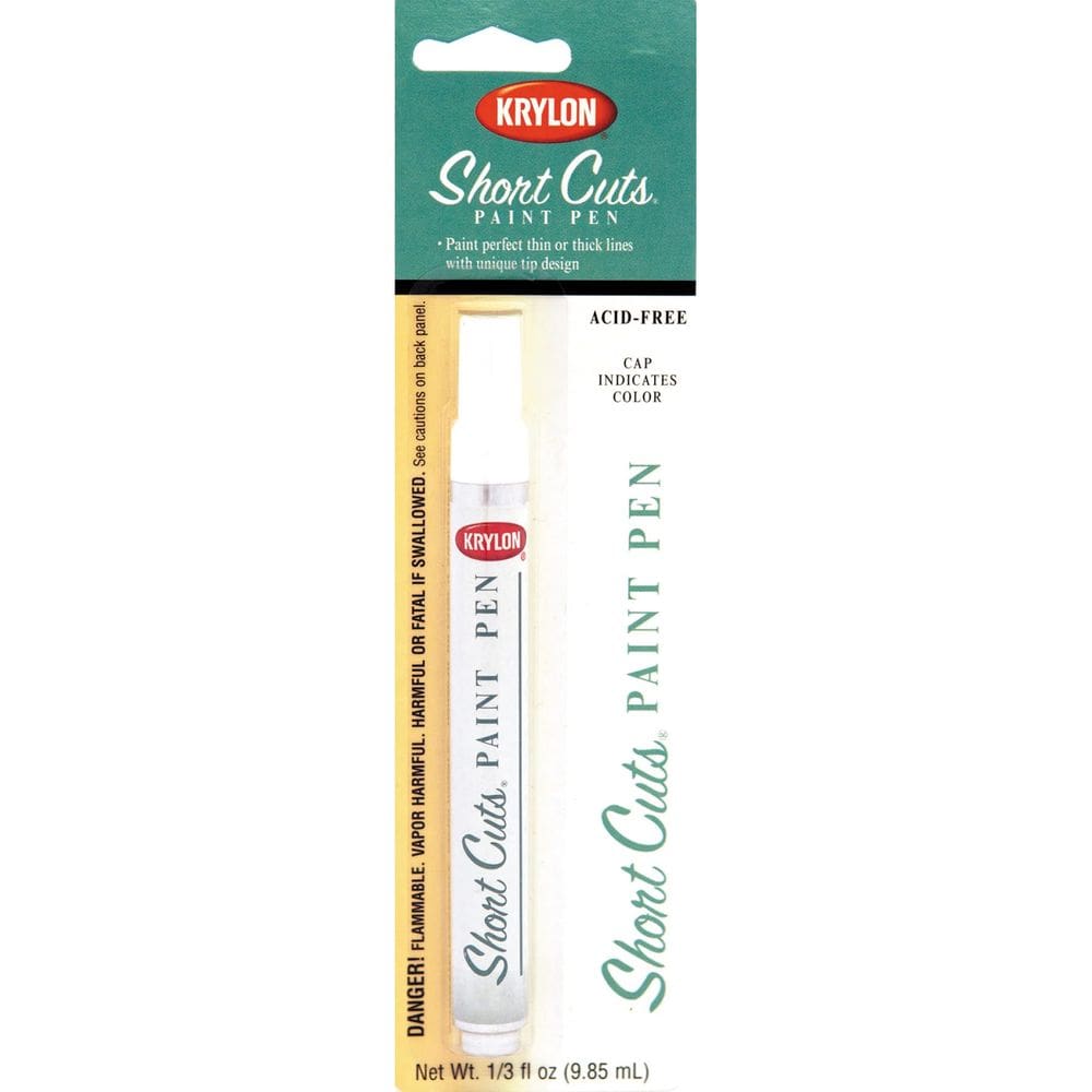 Marcador de Pintura Krylon KSCP913 Blanco Brillante 10 ml