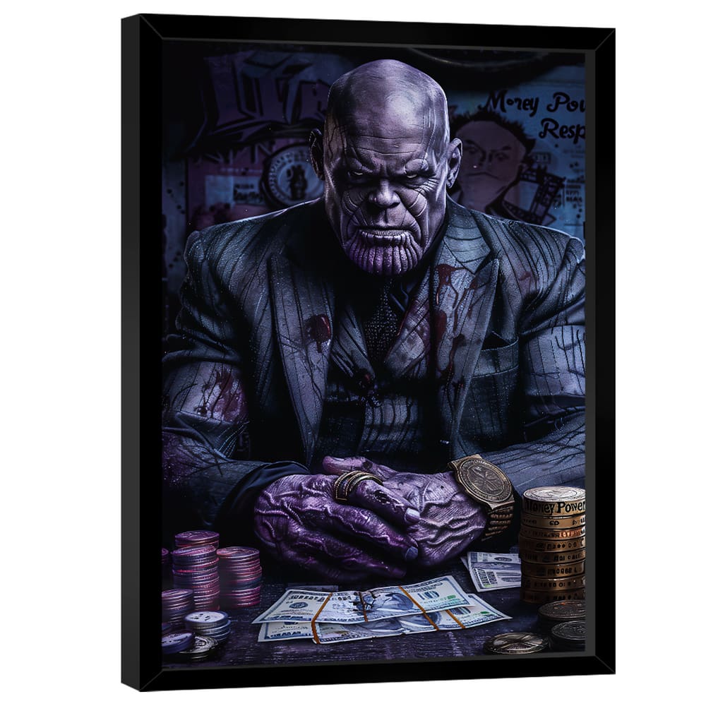 Quadro Decorativo Thanos Negociador