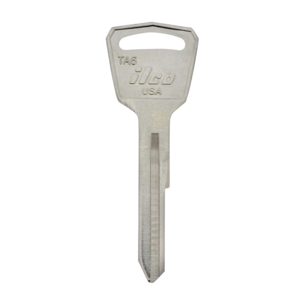Chave automotiva Blank Hillman de face única para Toyota x10