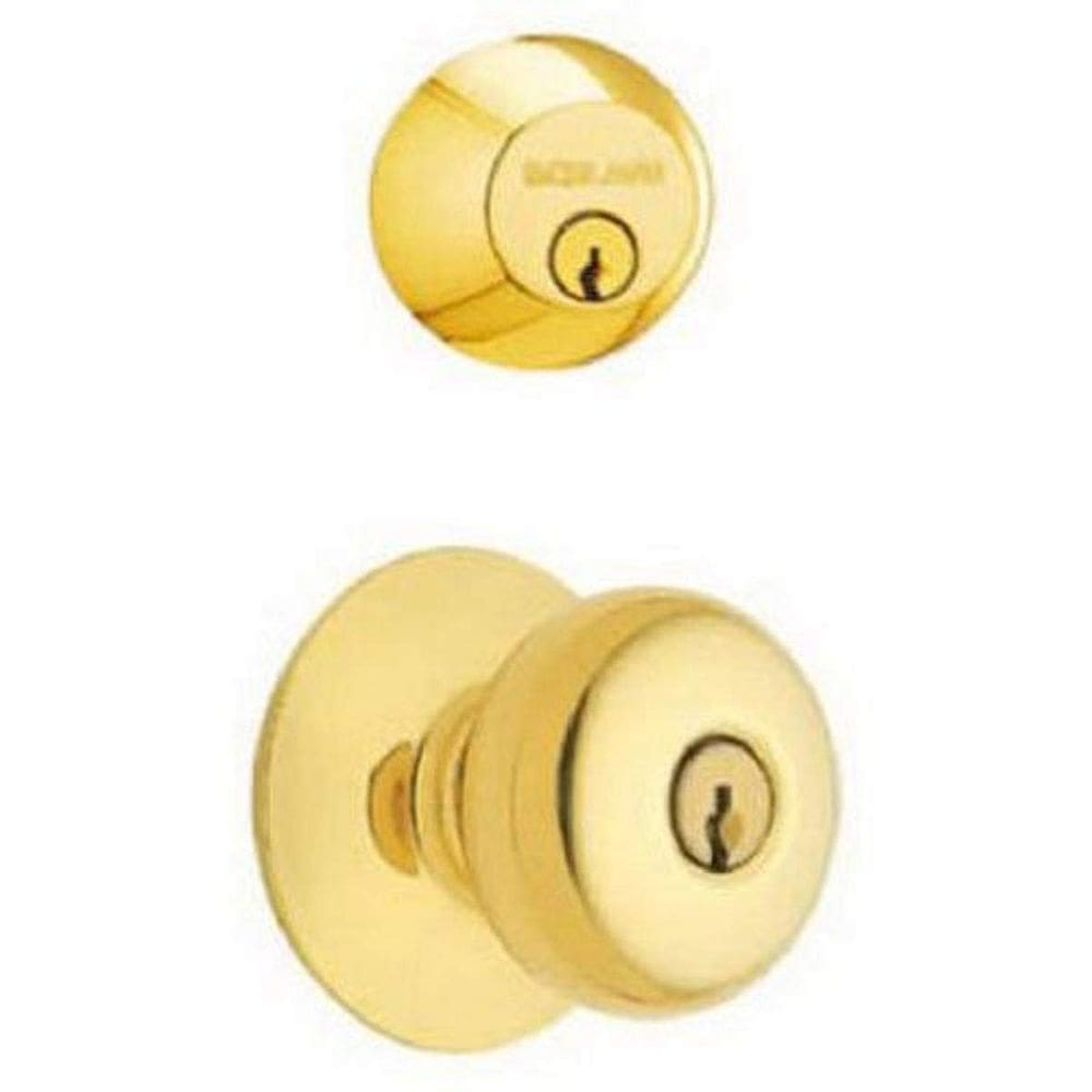 Fechadura e botão de entrada SCHLAGE FB52N V PLY 505 Latão