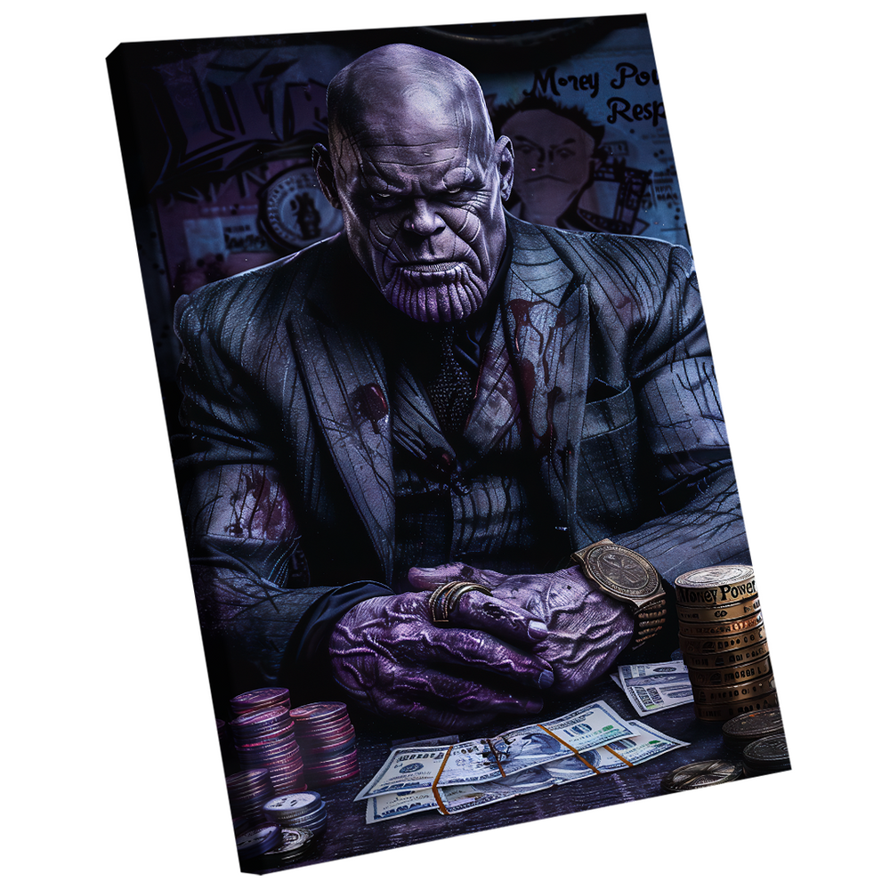 Quadro Decorativo Thanos Negociador