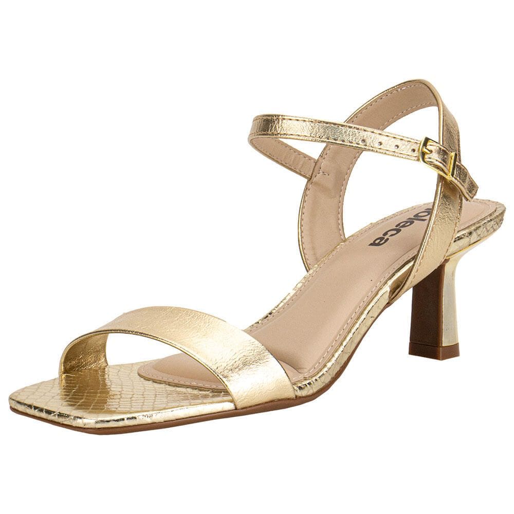 Sandália Feminina Salto Taça Moleca 5523301