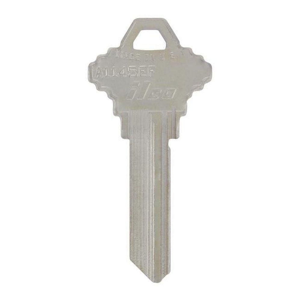 Llave en blanco universal Hillman KeyKrafter 235 de latón, de un solo lado