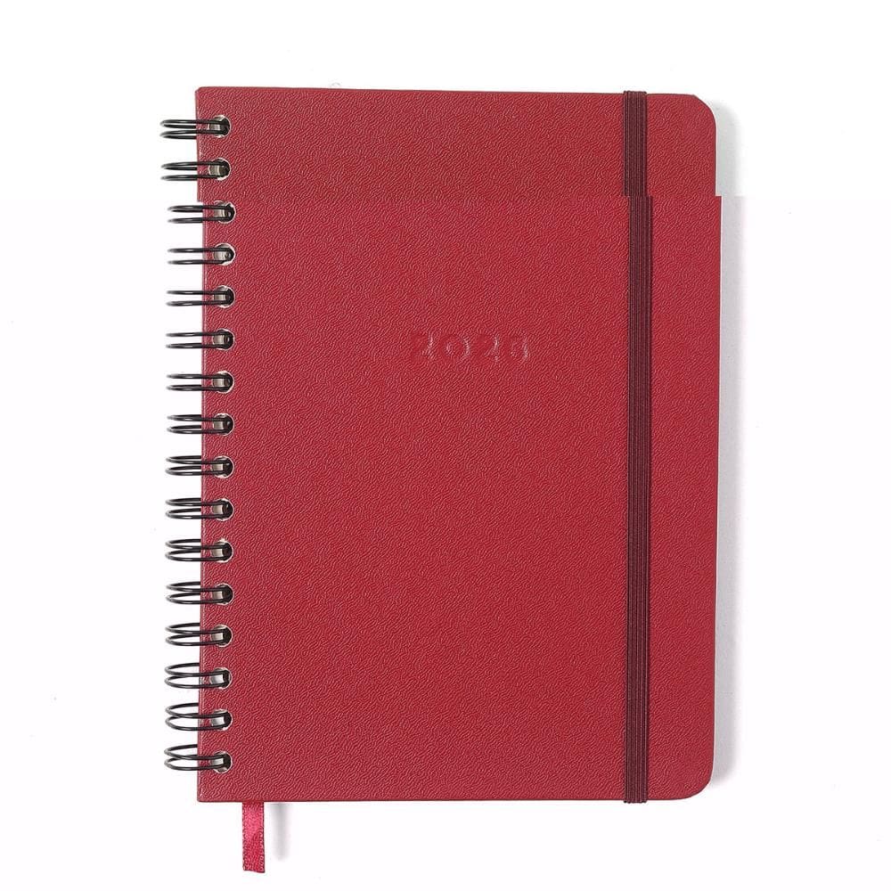 Agenda anotações semanal 14x21 Vermelho Quente Cicero