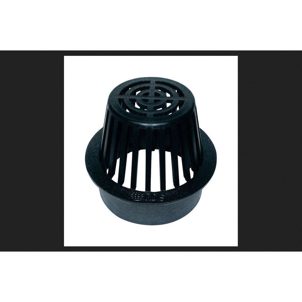 Grelha de drenagem NDS 90 Atrium 6cm preta