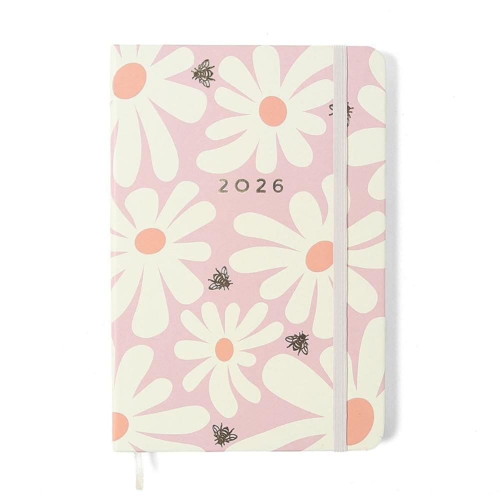 Agenda planner semanal 14x21 Pink Bloomy 2026 Cicero