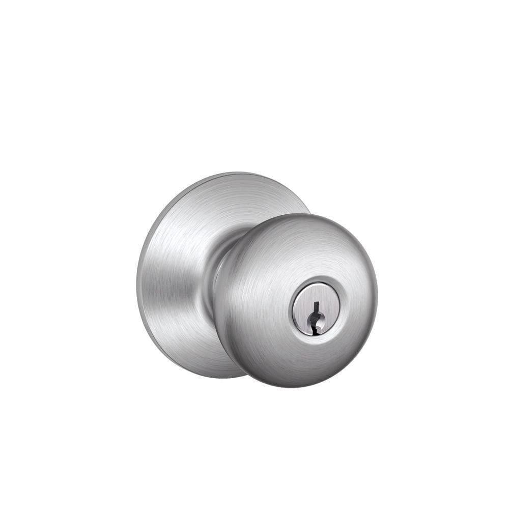 Fechadura de maçaneta SCHLAGE F51A PLY 626 Satin Chrome