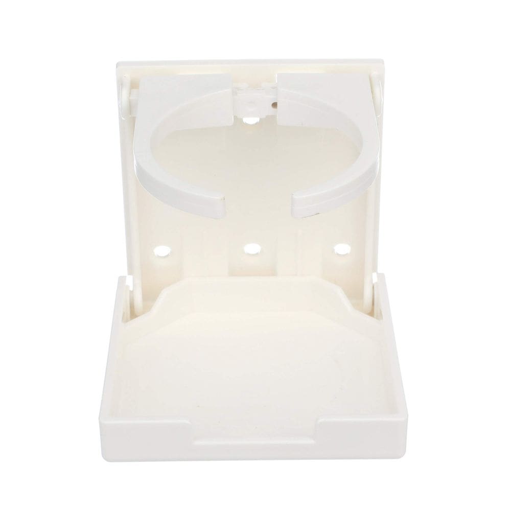 Porta-copos SEACHOICE dobrável ajustável branco para barco