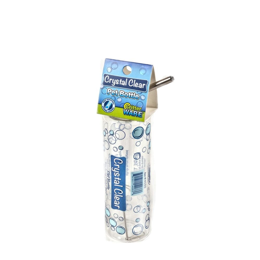 Botella de agua para mascotas de fabricación Ware de plástico transparente de 240 ml