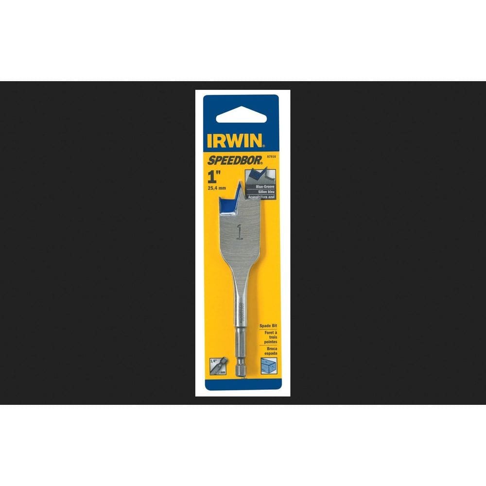 Broca IRWIN Speedbor 1 em madeira de aço carbono