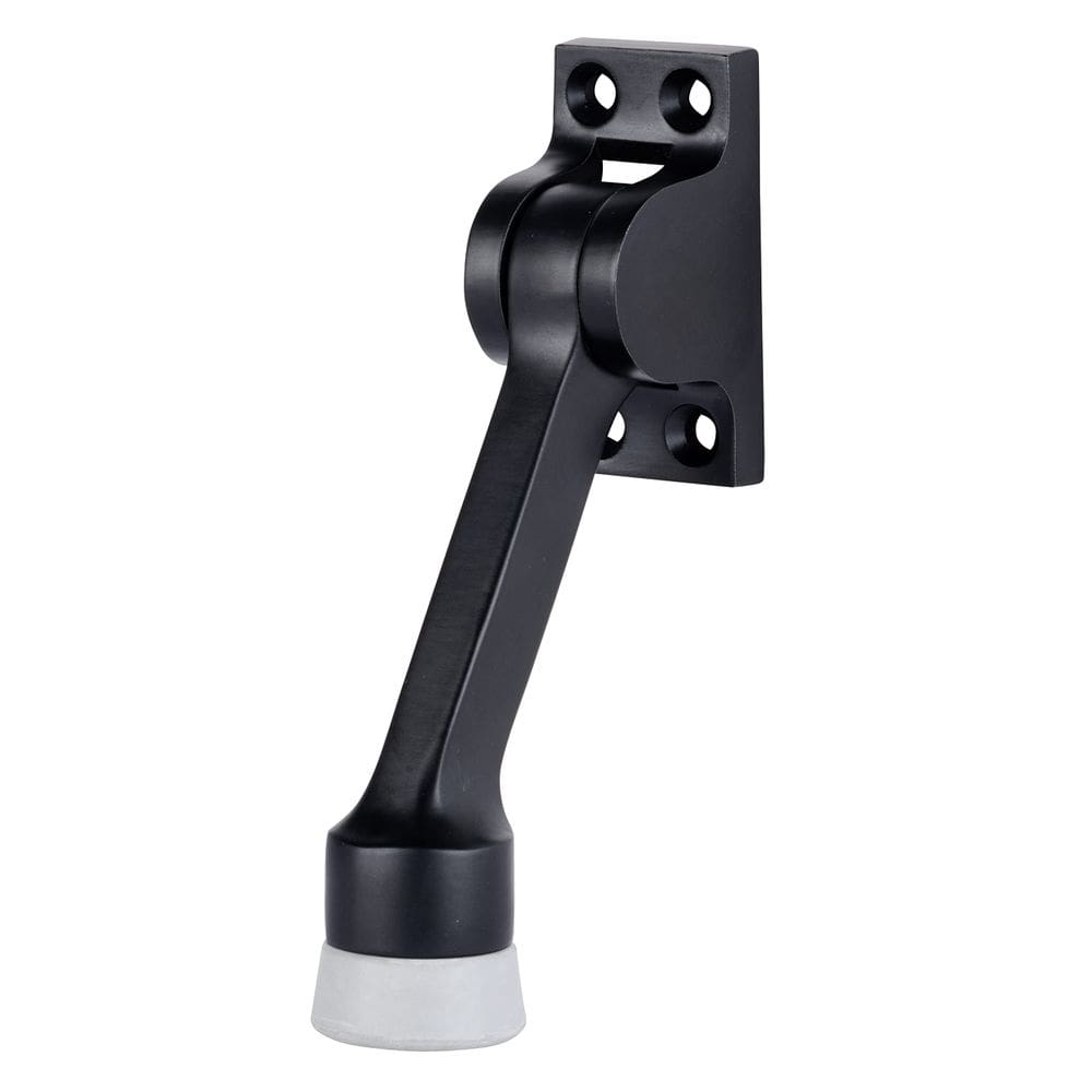 Batente de porta BRINKS Commercial 4” Kick-Down preto fosco